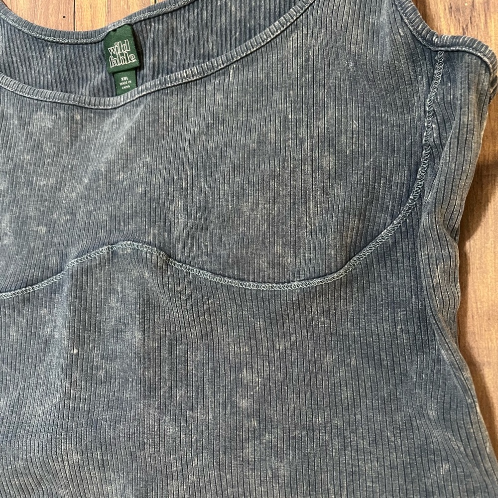Wild Fable Gray Tank Top - Picture 3 of 4
